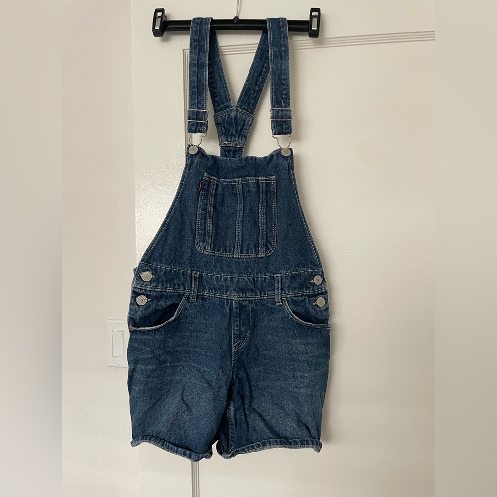 Blue Denim Boyfriend Shortall Levi’s